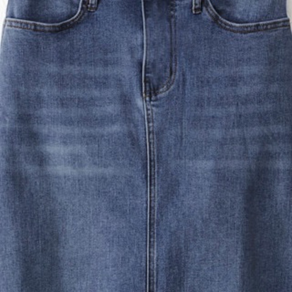 NWOT, Freya Denim Skirt, Petite Medium - Picture 3 of 3